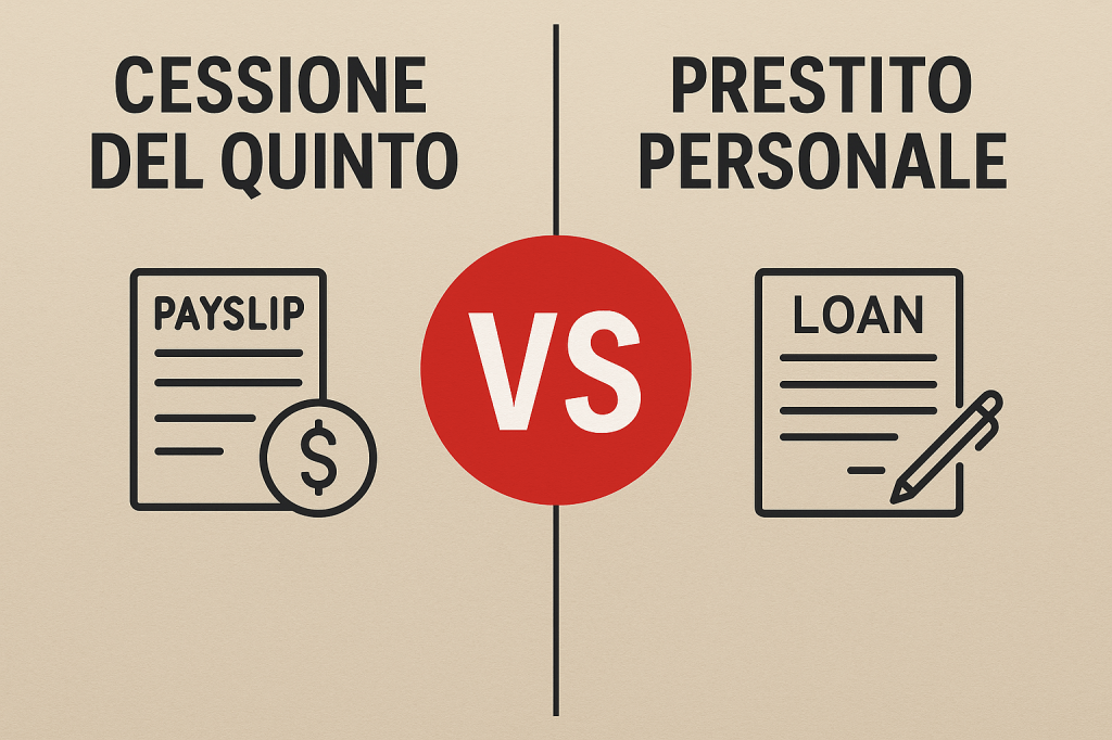 Confronto tra cessione del quinto e prestito personale – guida per uscire dai debiti.