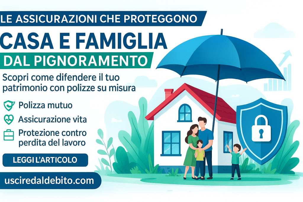 Assicurazioni per proteggere casa e famiglia dal pignoramento